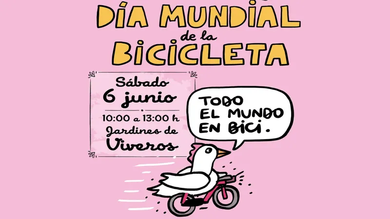 Valencia celebra el Día de la Bicicleta con actividades gratuitas para toda la familia
