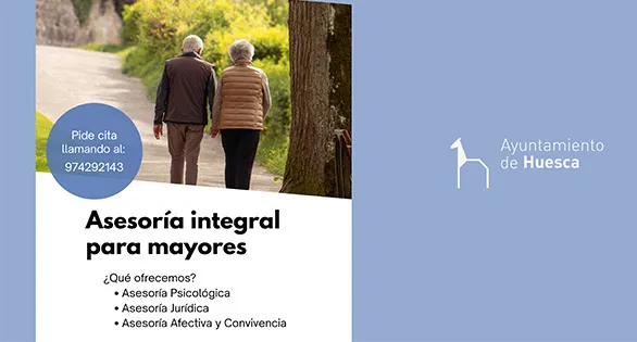 Huesca lanza un programa de asesoramiento integral para mayores
