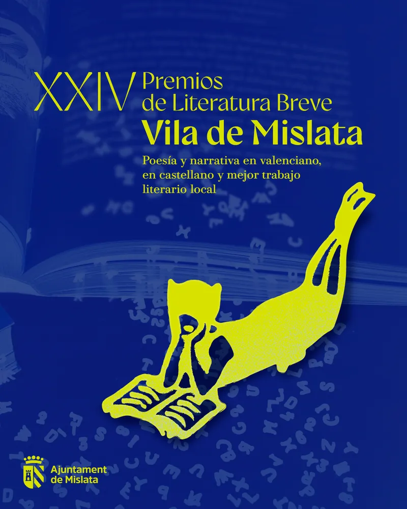 Mislata abre la convocatoria de los XXIV Premios de Literatura Breve "Vila de Mislata" 2026