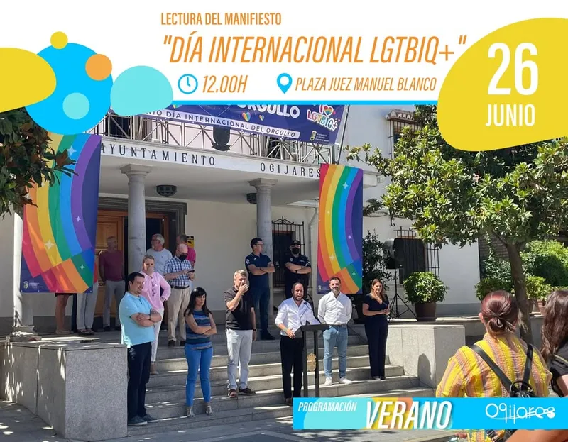 Ogíjares celebra el Día Internacional LGTBIQ+ con la lectura de un manifiesto por la igualdad