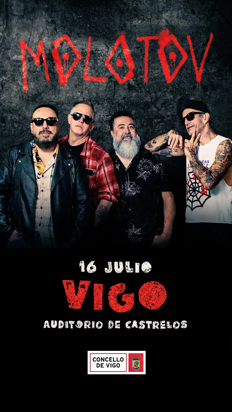 Molotov encenderá el Auditorio de Castrelos en Vigo el 16 de julio