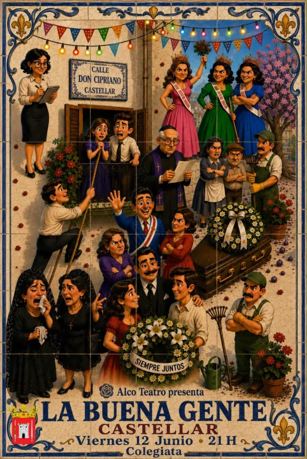 Castellar programa la obra de teatro 'La buena gente' para el 12 de junio