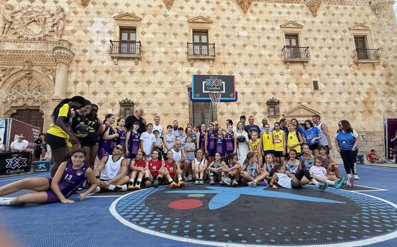 Guadalajara celebra el circuito de baloncesto 3x3 CaixaBank con gran participación