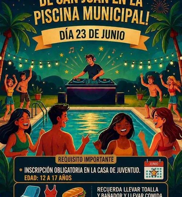 Moralzarzal celebra la Noche de San Juan con una fiesta joven gratuita en la piscina
