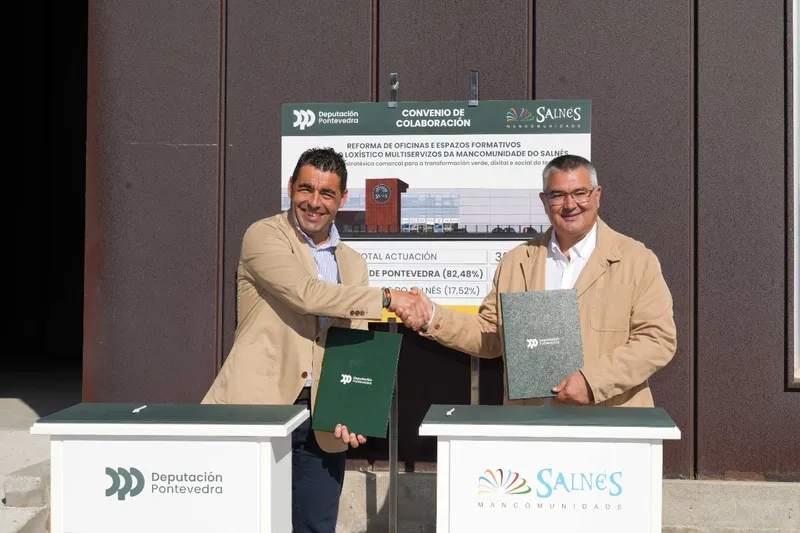 La Diputación de Pontevedra financiará más del 80% de las nuevas oficinas de la Mancomunidad del Salnés