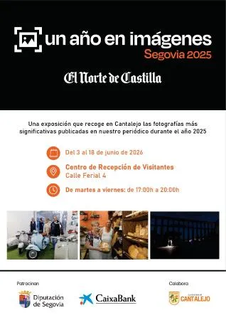 Exposición fotográfica "Un año en imágenes" en Cantalejo