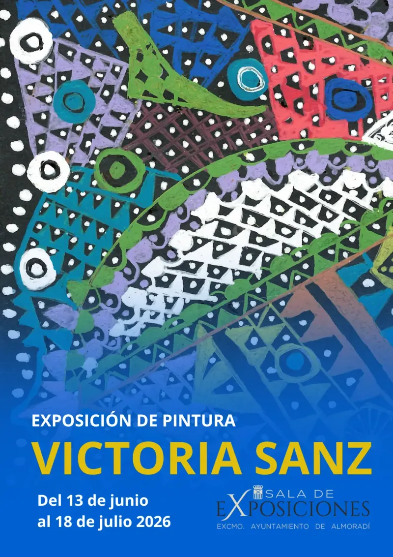 Victoria Sanz expone su obra pictórica en Almoradí hasta el 18 de julio