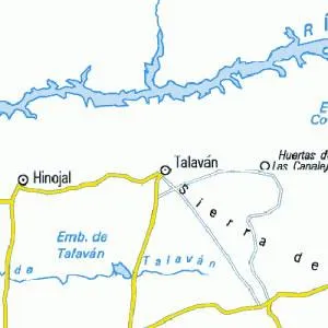 Talaván: Ubicación geográfica y límites territoriales