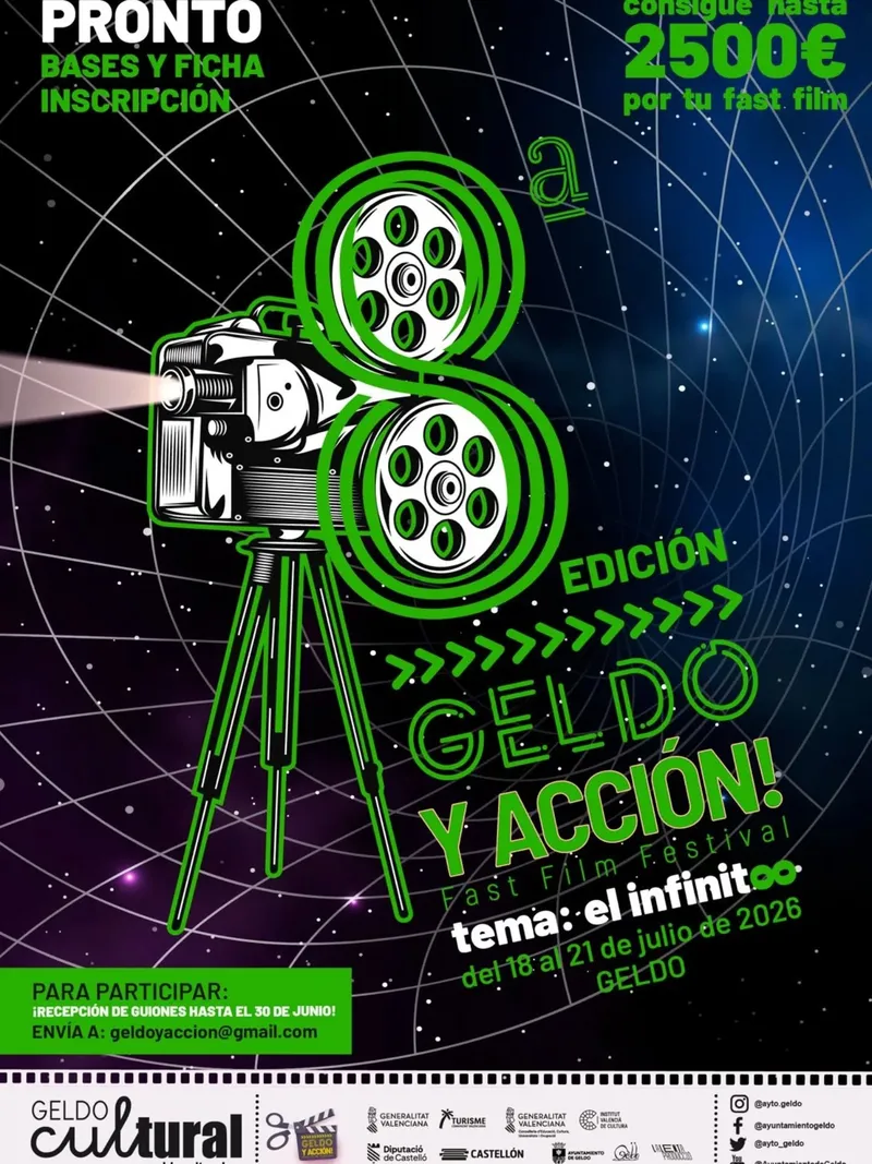 Geldo celebra la octava edición de su festival de cortometrajes 'Geldo y Acción!'