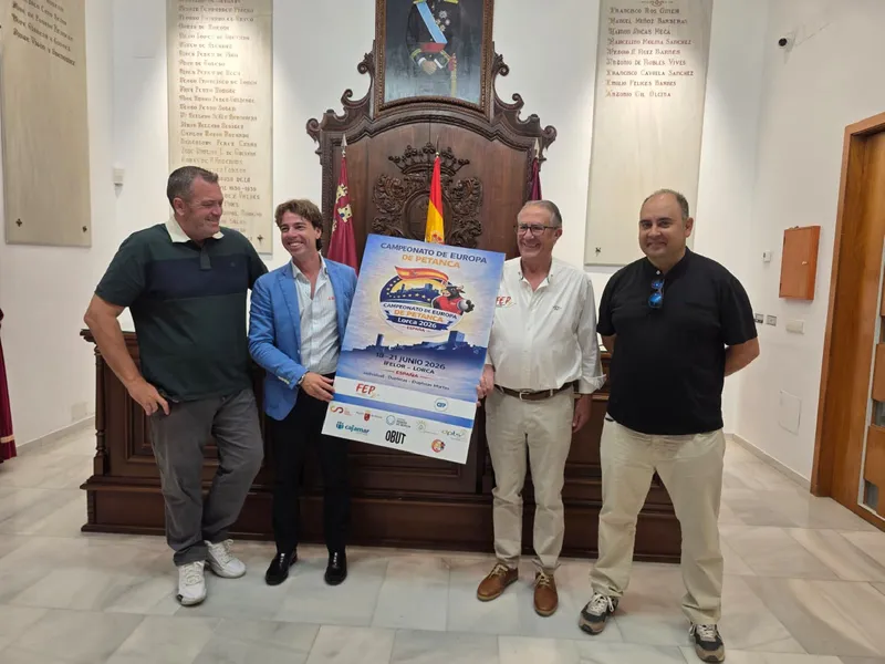 Lorca acogerá el Campeonato de Europa de Petanca 2026