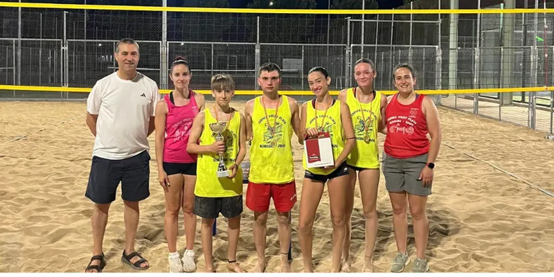 Almagro celebra un exitoso fin de semana de vóley playa en el recinto ferial