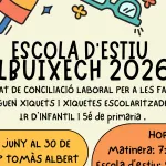 Albuixech abre inscripciones para la Escuela de Verano 2026