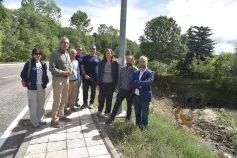 Diputación y Guardo invierten 38.700 euros en la restauración de cuatro arroyos para prevenir inundaciones