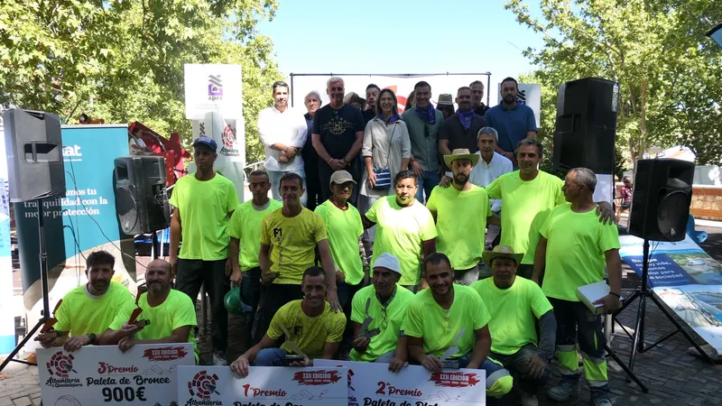 XXII Concurso de Albañilería de Guadalajara: La rosa de los vientos adorna la ciudad