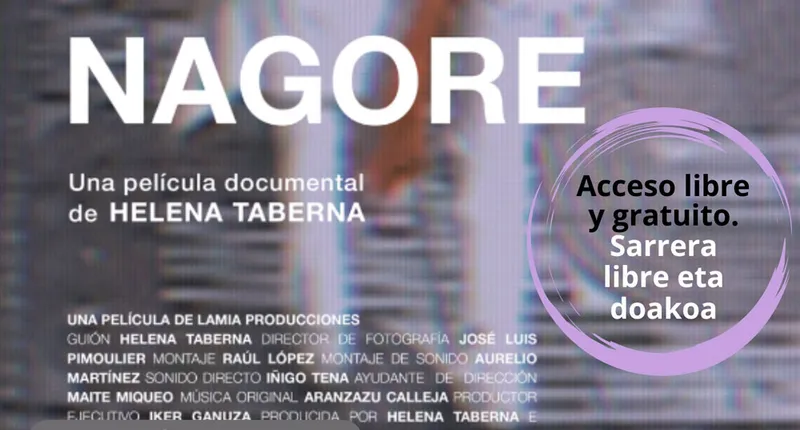 Proyección del documental 'Nagore' y coloquio en la Casa de Cultura de Beriáin
