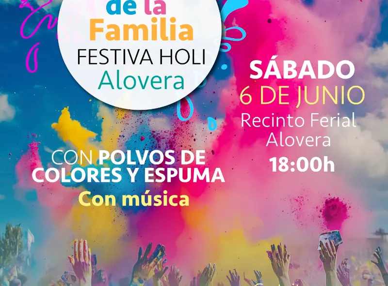 Alovera celebra la Fiesta de la Familia con una explosión de color
