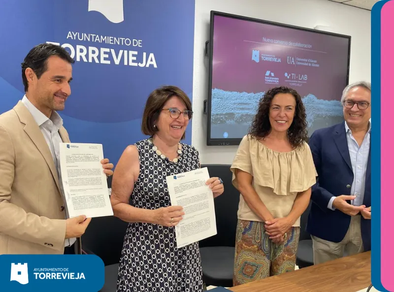 Renovación del convenio entre la Universidad de Alicante y Torrevieja para impulsar la formación y la investigación