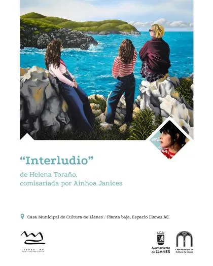 Exposición 'Interludio' de Helena Toraño abre sus puertas en la Casa de Cultura de Llanes