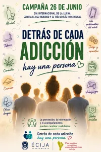 Écija lanza campaña informativa sobre adicciones por el Día Internacional contra las Drogas