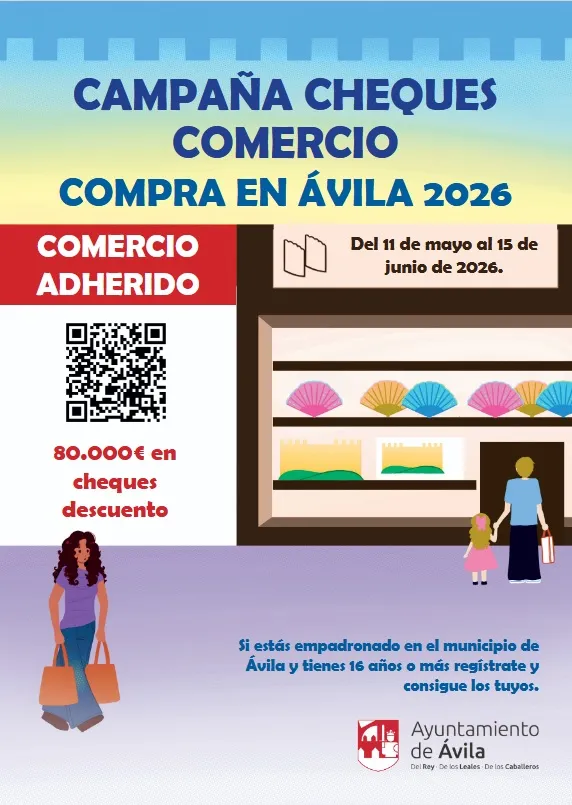 Ávila lanza una campaña de 80.000 euros para impulsar el comercio local