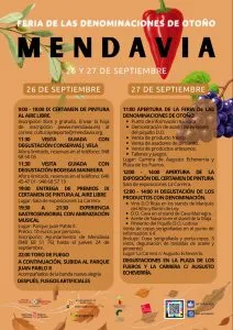 Mendavia celebra la Feria de las Denominaciones de Otoño con productos de calidad