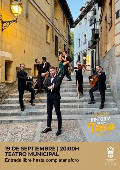 Moralzarzal recupera 'Historia de un Tango' con entrada libre el 19 de septiembre