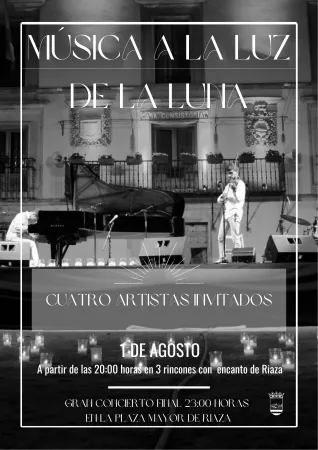 Riaza celebra 'Música a la Luz de la Luna' con cuatro artistas y tres escenarios