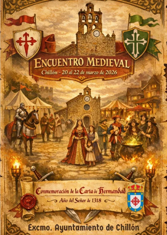 Chillón revive su historia con el VII Encuentro Medieval del 20 al 22 de marzo
