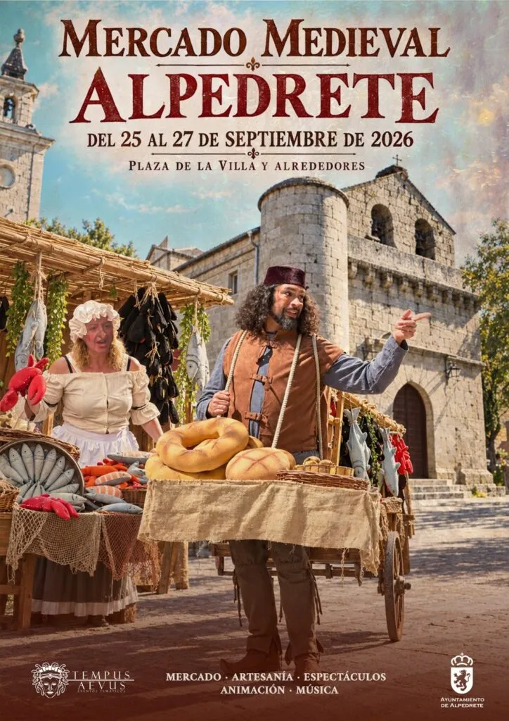Alpedrete se transporta a la Edad Media con su tradicional Mercado Medieval