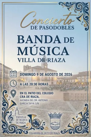 La Escuela de Música 'Riaza al compás' ofrece concierto gratuito este domingo