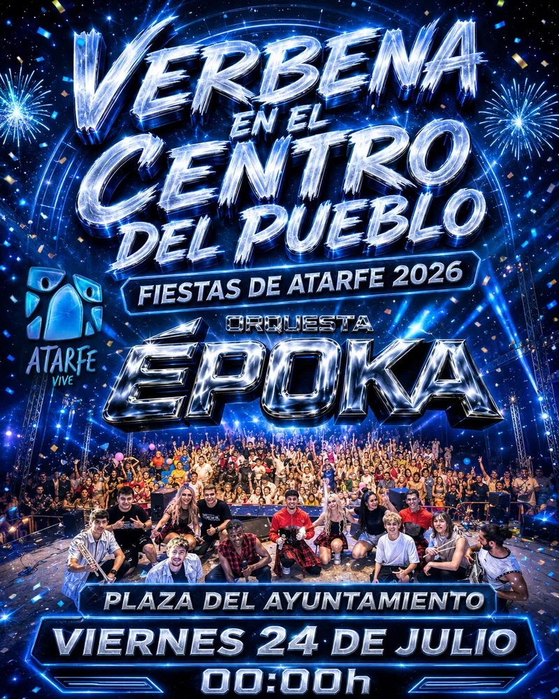 Atarfe celebra sus fiestas con una gran verbena popular en la Plaza del Ayuntamiento
