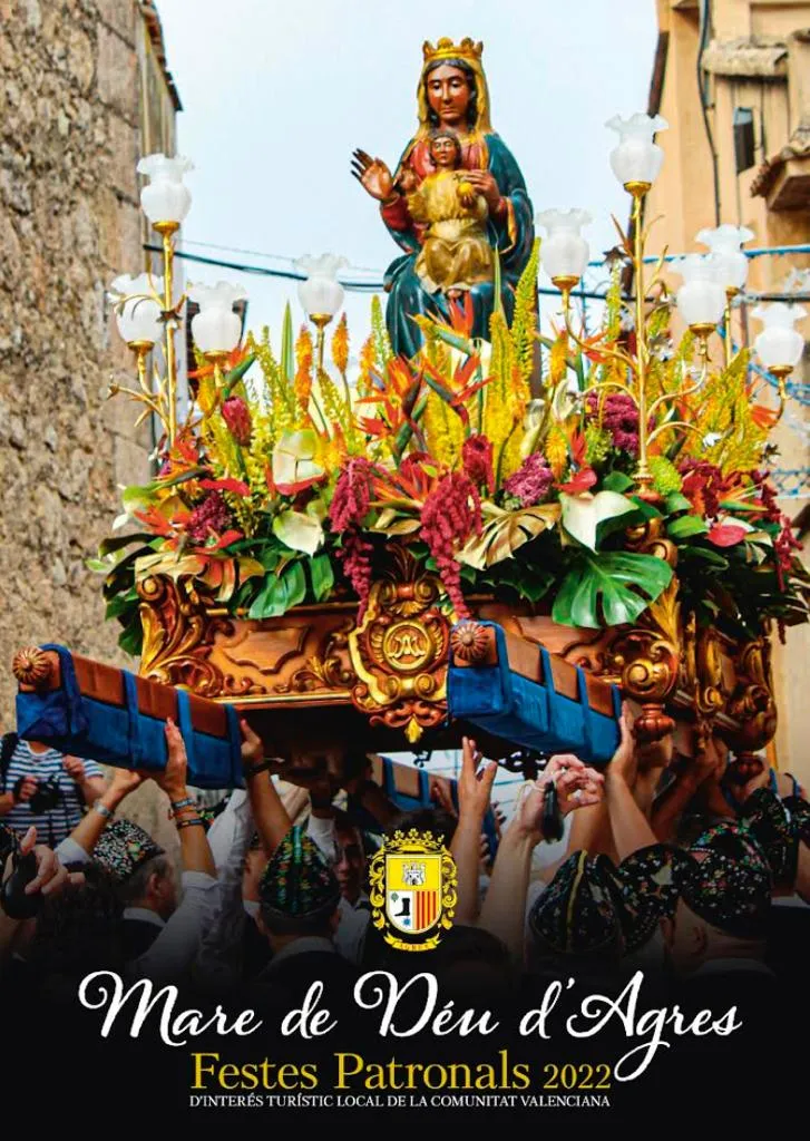 Agres celebra las fiestas de la Mare de Déu del 2 al 5 de septiembre