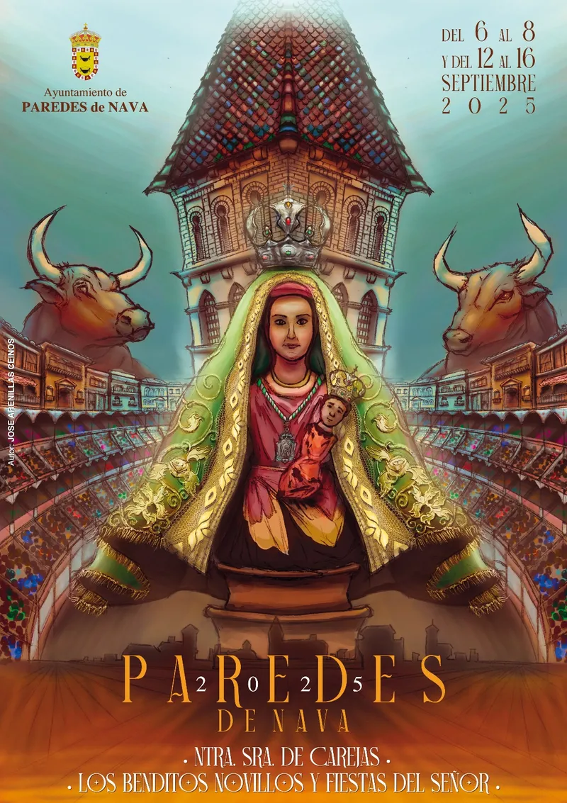 Paredes de Nava anuncia sus fiestas patronales en honor a Nuestra Señora de Carejas