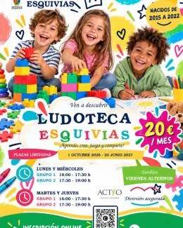 Esquivias abre inscripciones para la Ludoteca municipal curso 2026/2027