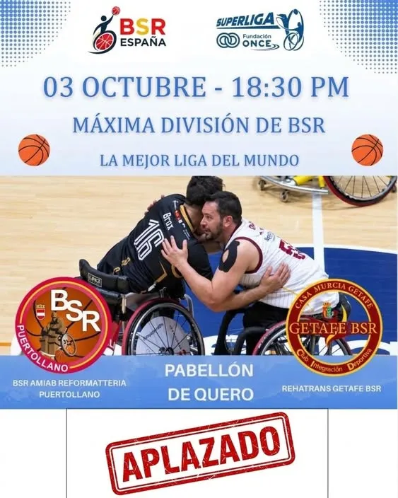 Aplazado el partido de baloncesto de Quero por motivos organizativos