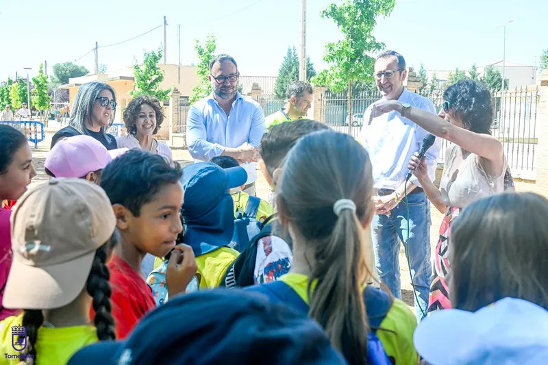 Tomelloso celebra el Día del Medio Ambiente con escolares en el Parque de la Constitución