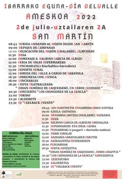 El Día del Valle de Améscoa celebra el 500 aniversario de Iohan Remiréz de Baquedano