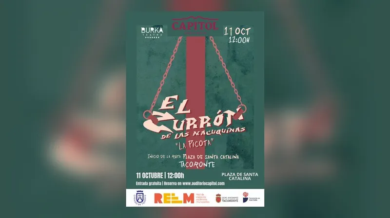 Ruta teatralizada 'La Picota' revive el siglo XVI en La Laguna