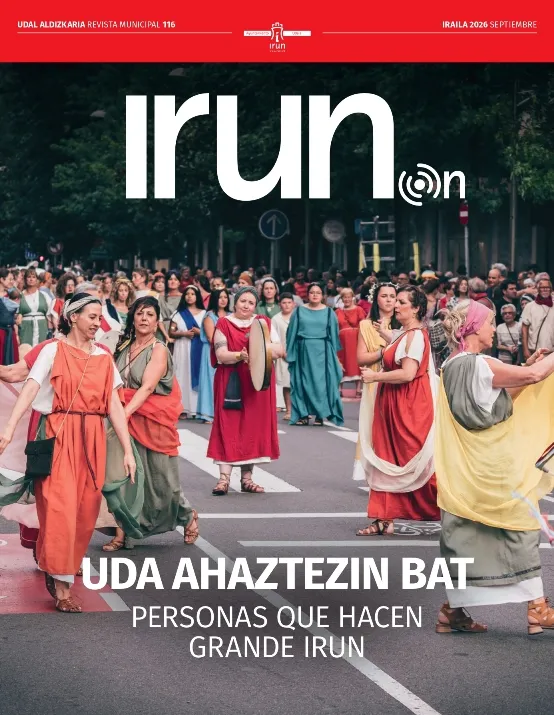 La revista municipal de Irun repasa el verano y aborda la seguridad y obras urbanas