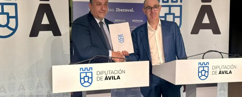 La Diputación de Ávila y Iberaval renuevan su alianza para impulsar el tejido empresarial rural