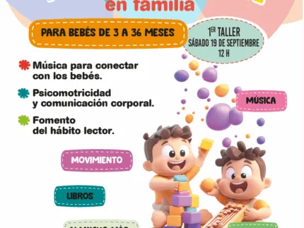 Alpedrete celebra un taller gratuito de música y lenguaje para bebés