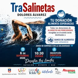 Telde une deporte y solidaridad en la Travesía a Nado de Salinetas a favor del Banco de Alimentos