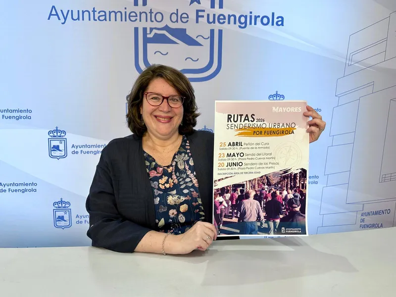 Fuengirola organiza una ruta de senderismo para mayores el 20 de junio