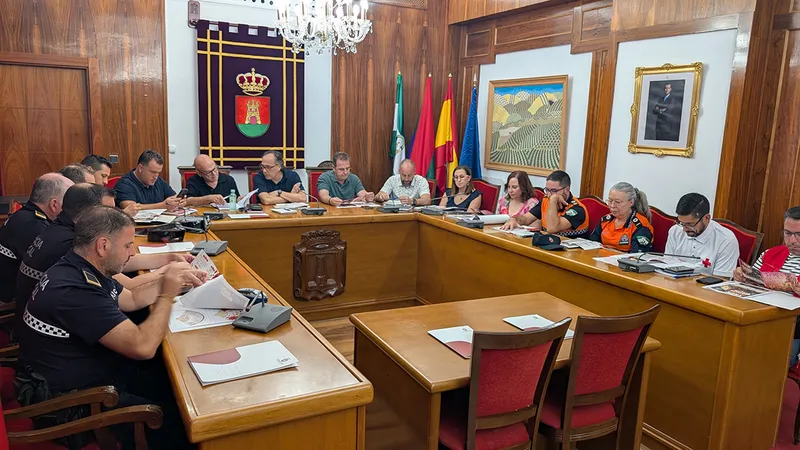 Torredelcampo ultima los preparativos de seguridad para la Feria de Santa Ana 2026