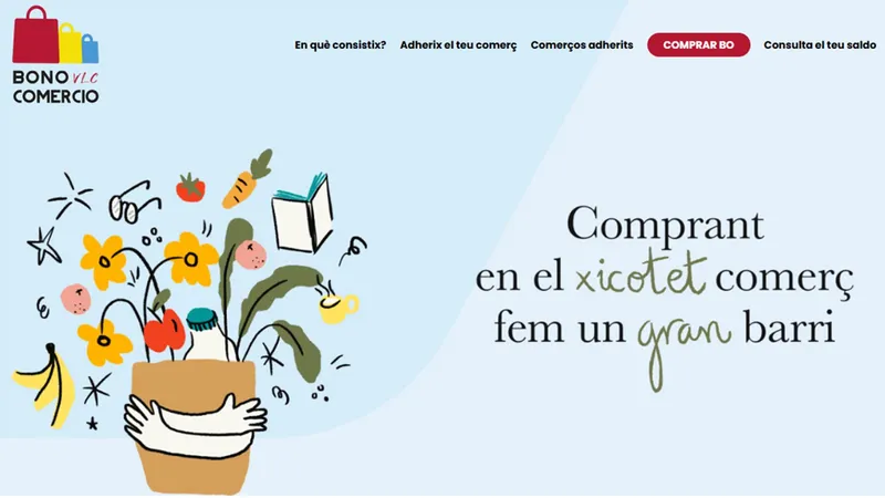 Valencia amplía hasta el 7 de agosto el plazo para optar a los 'Bonos Comercio VLC'
