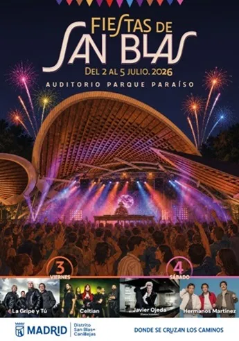 Madrid celebra las Fiestas de San Blas 2026 con un programa diverso para todos los públicos
