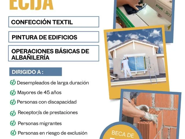 Écija impulsa la empleabilidad con una oferta formativa diversa
