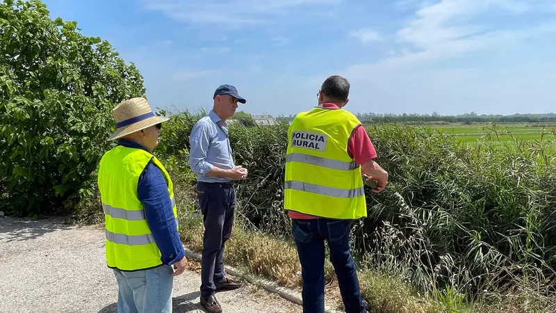 El Consell Agrari de València intensifica la vigilancia rural con más de mil actuaciones en cinco meses