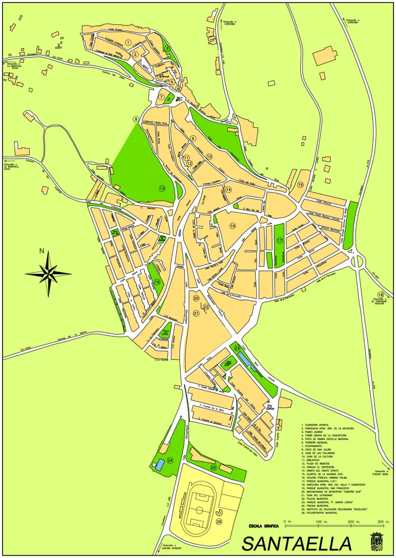 Santaella facilita el acceso a su callejero municipal en formato PDF