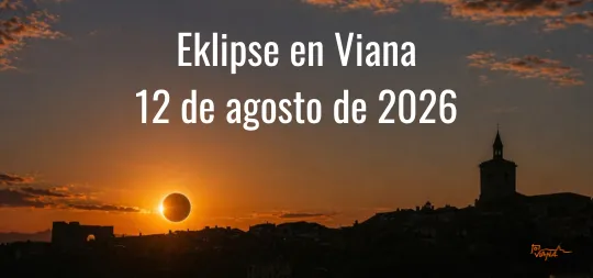 Viana se prepara para ser epicentro del eclipse solar total de agosto de 2026